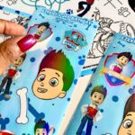paw patrol vinyl sticker sheets, kids stickers, vinyl stickers, activity book stickers, ryder paw patrol