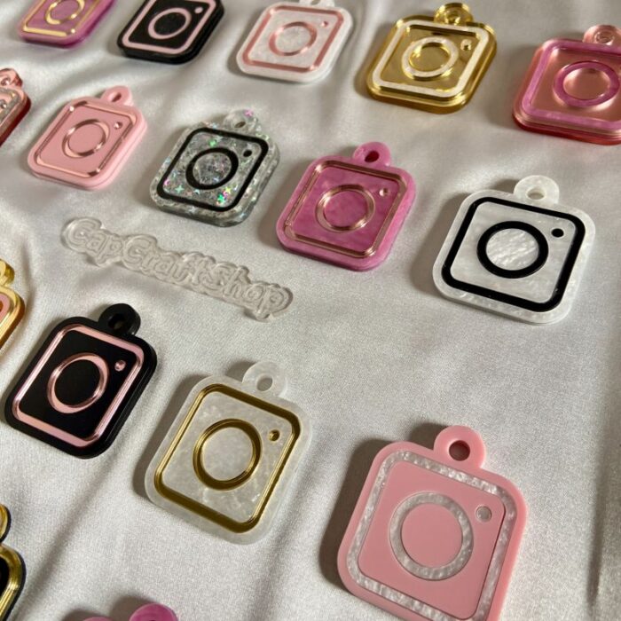 Scannable Digital Social Media Keychain, NFC, Business Card, Tap and Follow, QR Code, Smart Business Keyring, Tik Tok, Instagram, Cash App