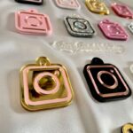 Scannable Digital Social Media Keychain, NFC, Business Card, Tap and Follow, QR Code, Smart Business Keyring, Tik Tok, Instagram, Cash App