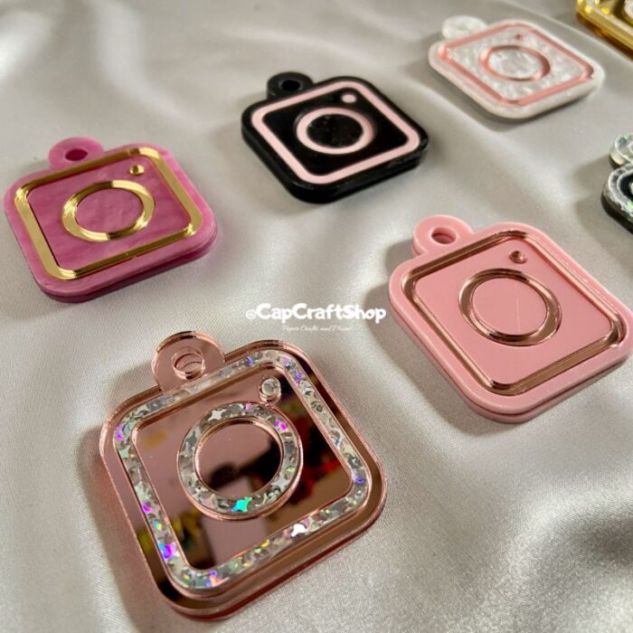 Scannable Digital Social Media Keychain, NFC, Business Card, Tap and Follow, QR Code, Smart Business Keyring, Tik Tok, Instagram, Cash App
