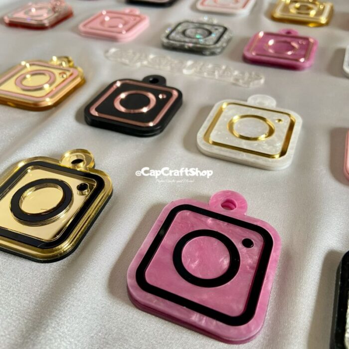 Scannable Digital Social Media Keychain, NFC, Business Card, Tap and Follow, QR Code, Smart Business Keyring, Tik Tok, Instagram, Cash App