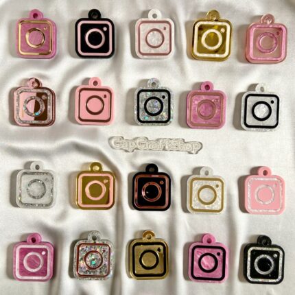 Scannable Digital Social Media Keychain, NFC, Business Card, Tap and Follow, QR Code, Smart Business Keyring, Tik Tok, Instagram, Cash App
