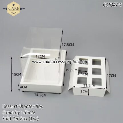 Dessert Shooter Box - 1pcs