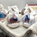 10CM capcraftshop picture personalized Photo ornament floating ornament logo ornament business ornament