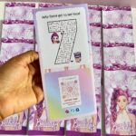 Custom CapCraftshop Rumi kpop demon hunters birthday activity sheet, activity tri fold brochure sheet Activity brochure, activity brochure, football trifold brochure