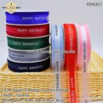 Happy Birthday Ribbon - 1pcs