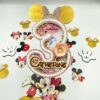 Minnie Mouse Themed Shaker Cake topper