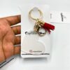 Heart Acrylic Keychain, bag charm