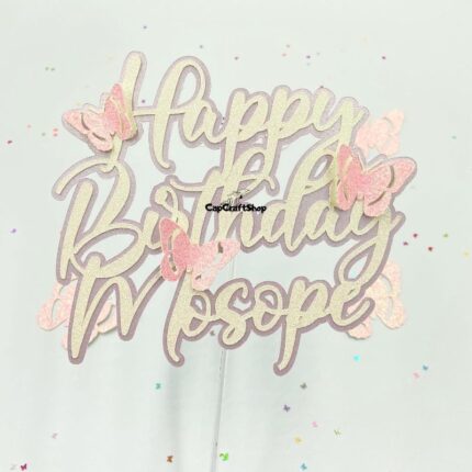 Custom Layered Cake Topper