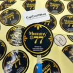 3 inch Round Custom Paper Stickers - 100pcs