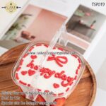 400ml Clear Blister Pack with handles & Lids - 10pcs - Image 3