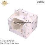 4hole Marble Gable Box - 5pcs