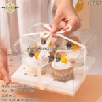 4hole Clear Box - 5pcs - Image 4