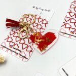 5cm Heart Custom Acrylic Keychain