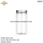 500ml PET Jars with Silver Lids -12pcs - Image 6