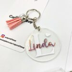 5cm Round Custom Acrylic Keychain - Image 9