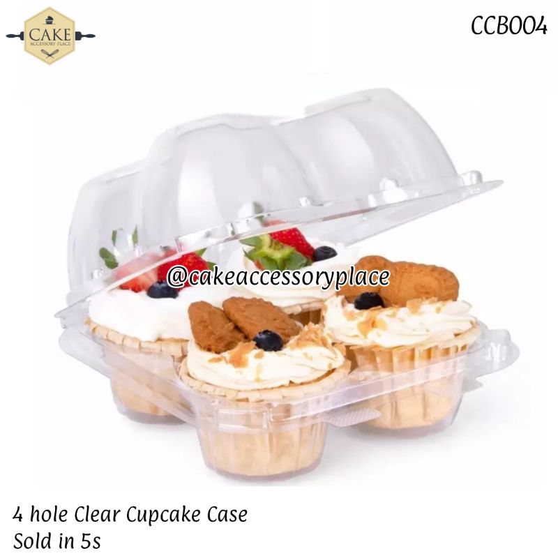 CLEAR-CUPCAKE-CASES-1-7.jpg 4hole Cupcake Case - 5pcs - Image 1