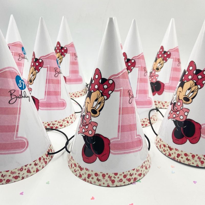 Customized-Themed-Party-Hats.jpg Customized Themed Party Hats - A Dozen - Image 1