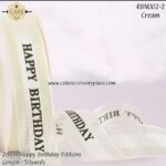 Happy Birthday Ribbon - 1pcs - Image 2