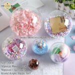 Round Ornament Ball/Baubles - 5balls