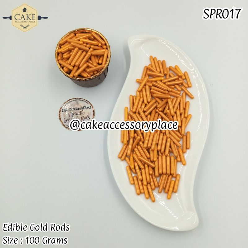 SPR017-5.jpg SPR017 Gold Sugar Rods - Image 1
