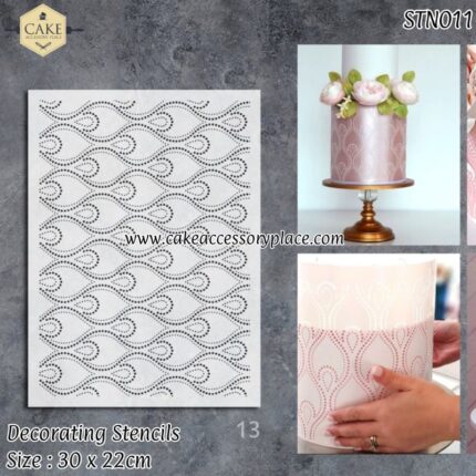 Stencil 11- 1pcs
