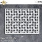Stencil 12- 1pcs