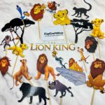 CapCraftSHop Lion King charater printed cake toppers