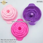 Bundt Silicone Mold 6 - 1pcs