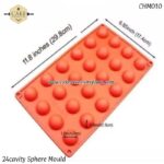 CHM010 - 24cavity Sphere Mould - Image 2