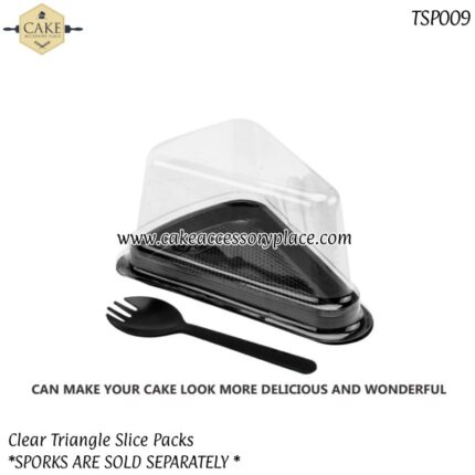 Clear Triangle Packs - 50pcs