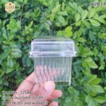 125ml Square Ramekins with Lids - 10pcs - Image 4