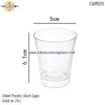 70ml Shot Cups- 25pcs - Image 2