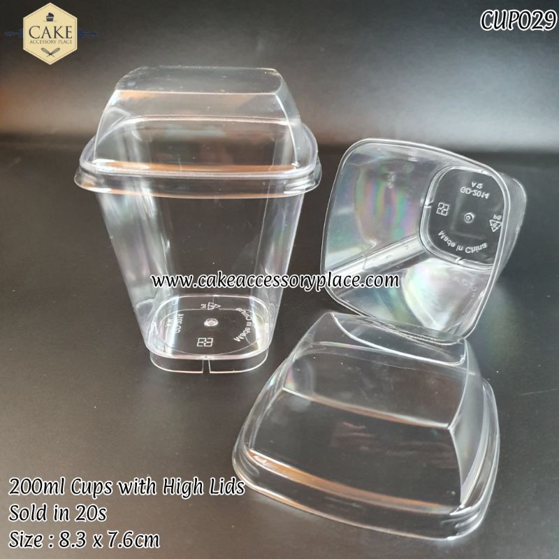 dessert-cups-69.jpg 200ml Square Cups with Lids- 20pcs - Image 1
