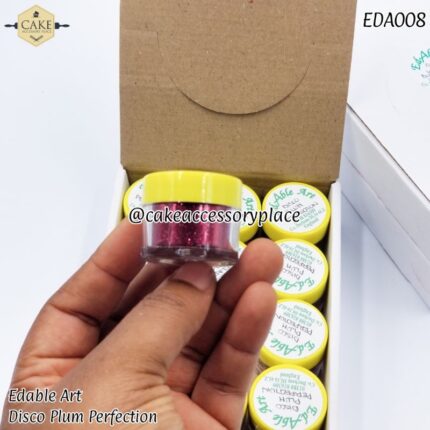 Edable Art Disco Plum Perfection - 1pcs