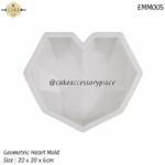 Big Geometric Heart Mold - 1pcs - Image 3