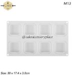 8cavity Square Mini Mould - 1pcs - Image 2