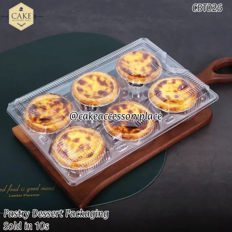 pastry-packaging-2.jpg Pastry Packaging Clear Box - 10pcs - Image 1