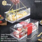 Large White Clear Box With Rope - 5pcs - Image 2