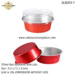 150ml/5oz Red Ramekins - 20pcs