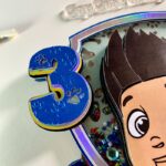 Paw patrol Cake Topper | Custom Name & Age | Birthday Decoration