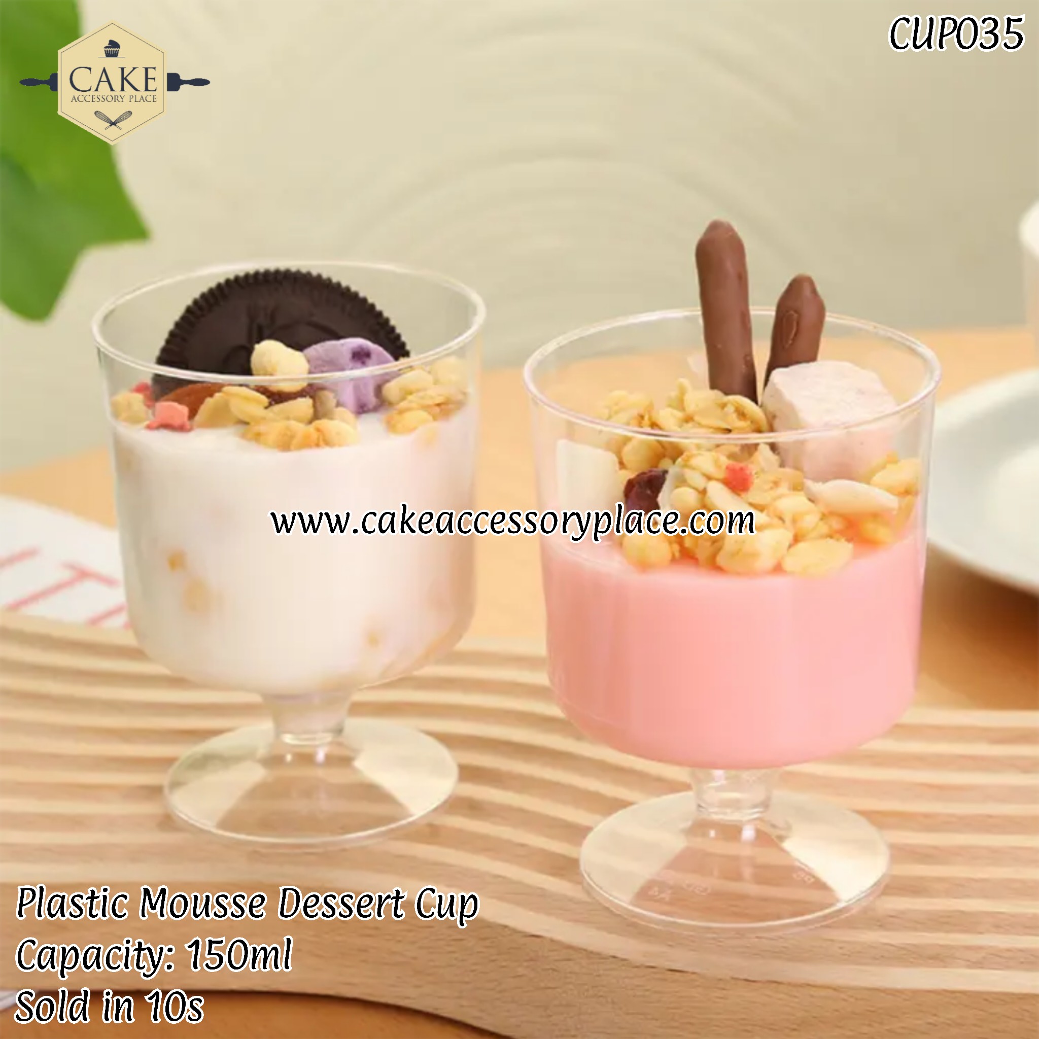 PhotoGrid_Plus_1748289120890 150ml Mousse Dessert Cups - 10pcs - Image 1