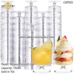 150ml Mousse Dessert Cups - 10pcs - Image 3