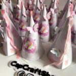 Unicorn Birthday Hat, Pastel Pink Purple Glitter Gold, Birthday Party Hat, Unicorn Hat, Girl Birthday, Unicorn Floral Party Decor