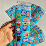 Peppa Pig Stickers, Activity sheet stickers, Peppa Pig Reusable Sticker Sheets (1 Sheet) Kids Stickers Activity Stickers, Coloring Page Stckers, Kids Party Table Activity