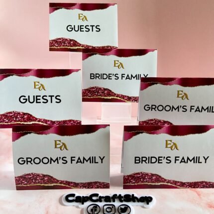 Wedding Place Cards, Custom Place Cards, Table place cards