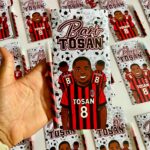 Custom Football Ac milan birthday Activity brochure, activity brochure, football trifold brochure