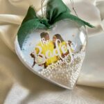 Heart Custom Picture Christmas Ornament