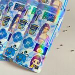 Huntrix Rumi Stickers, Activity sheet stickers, KPOP DEMON HUNTERS RUMI Reusable Sticker Sheets (1 Sheet) Kids Stickers Activity Stickers, Coloring Page Stckers, Kids Party Table Activity