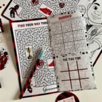 Custom Football Ac milan birthday Activity brochure, activity brochure, football trifold brochure, CapCraftShop Party Box favor, Welch treats, Chivita Juice Box, Chpa Chups Lollipop, Chocolate Bar, Coloring Activity Sheet, Crayons
